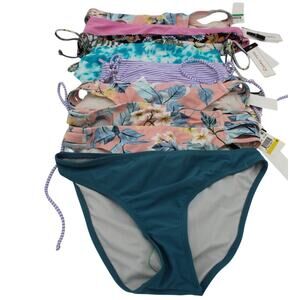 Liquidation LOT 11 Bikini Bottoms Medium Large Junior Swimsuit Hula Honey NEW